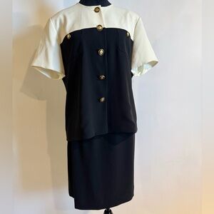 Vintage Evan Picone Two Piece Suit Size 14